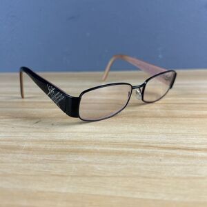 Burberry Brown Rectangular Eyeglasses FRAME ONLY - B1082-B 1004 53-17-135 Italy